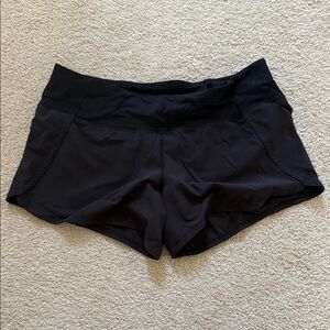 Black lululemon Athletic Shorts